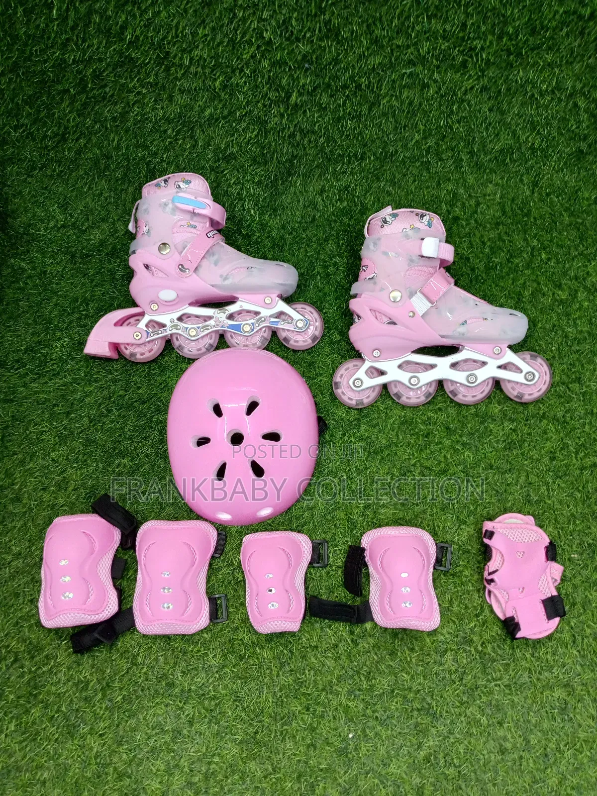 Pink Glide Girls Skates