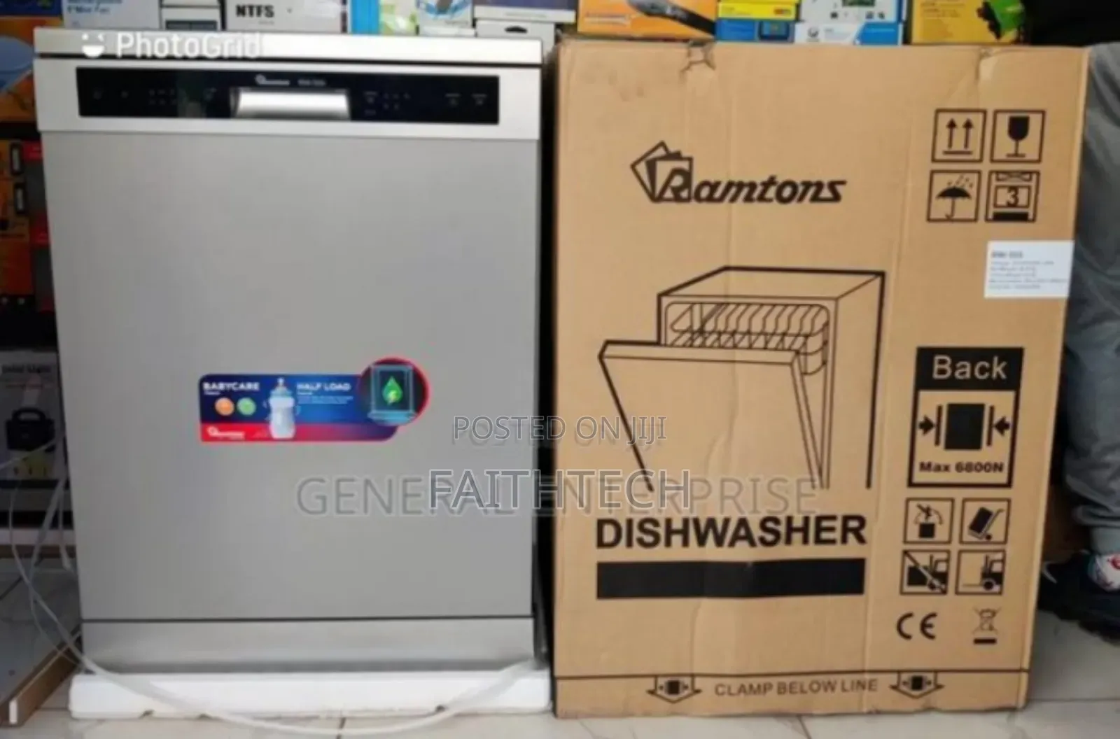 12 Setting Ramtons Rw 300 Dish Washer
