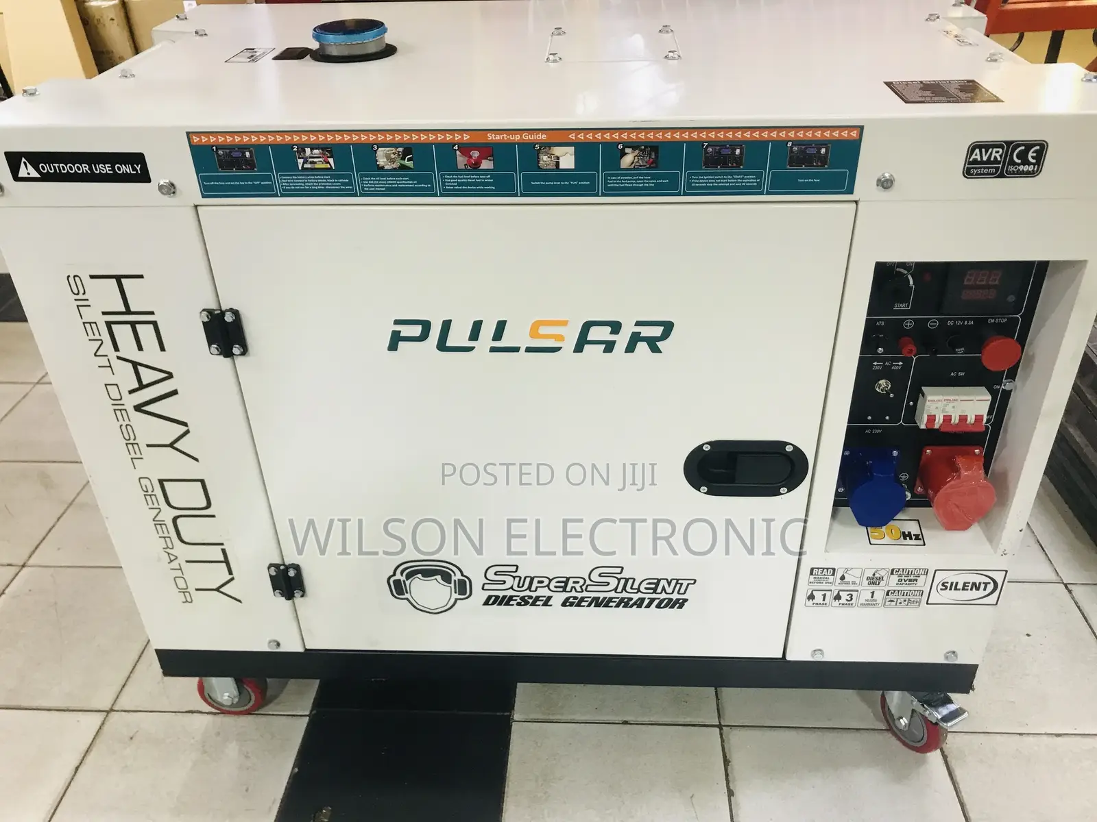 Pulsar Diesel Generator 15kva.
