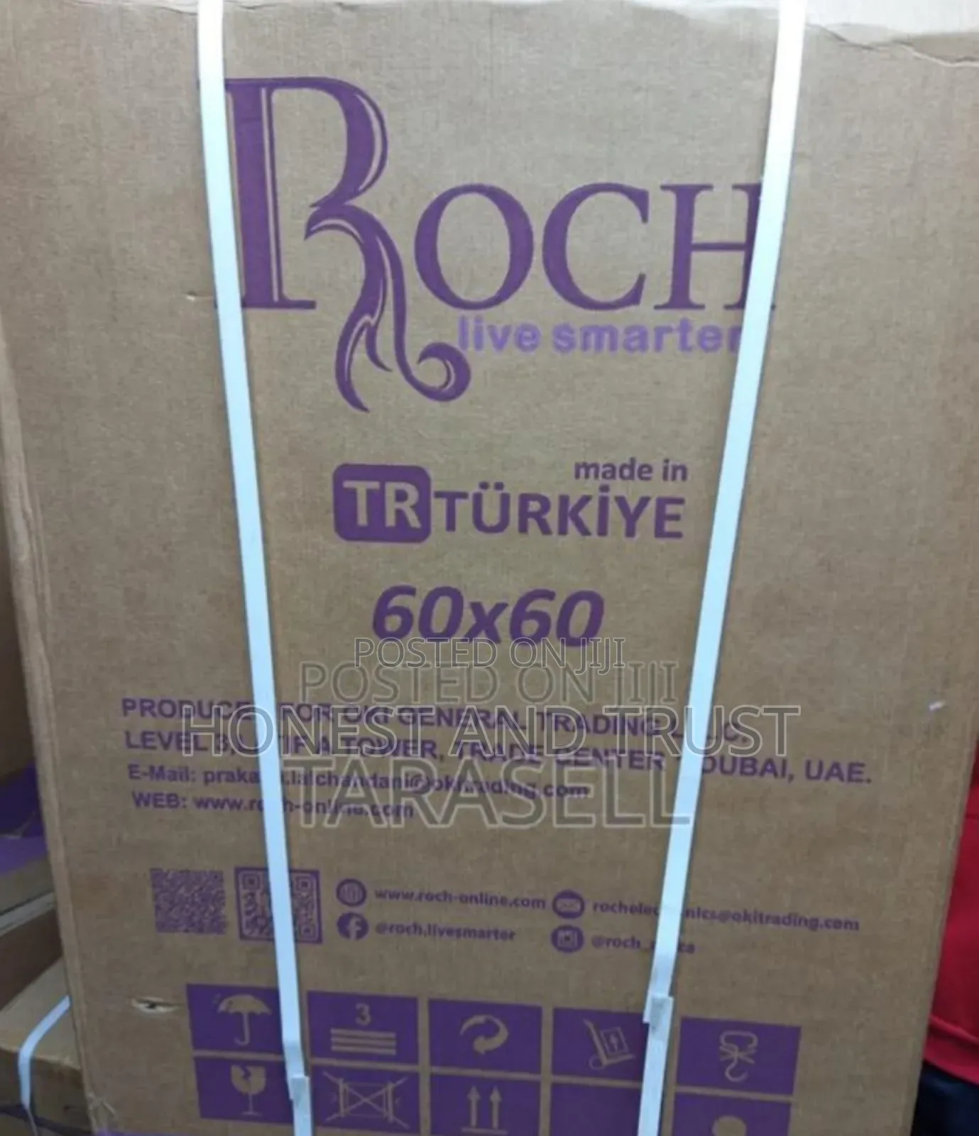Roch Cooker 60 by 60 With Electric Oven