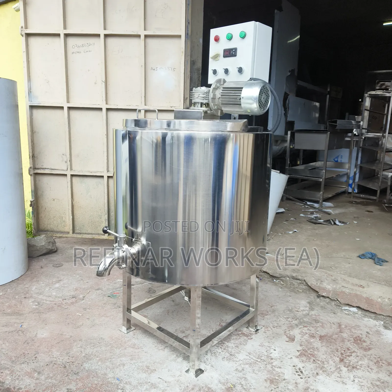 Milk Pasteurizer Juice Mixing Machine – Hygienic Food Processing