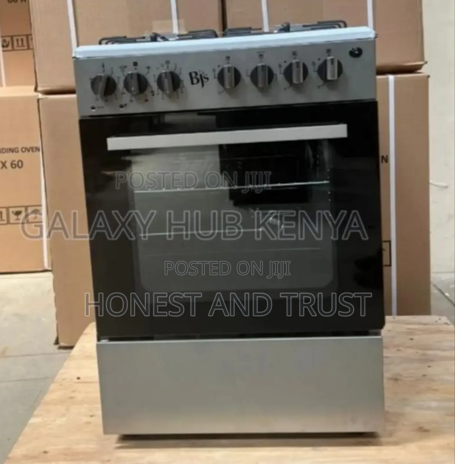BJS Cooker With Electric Oven,Hot Plate 60 by 60 Cooker