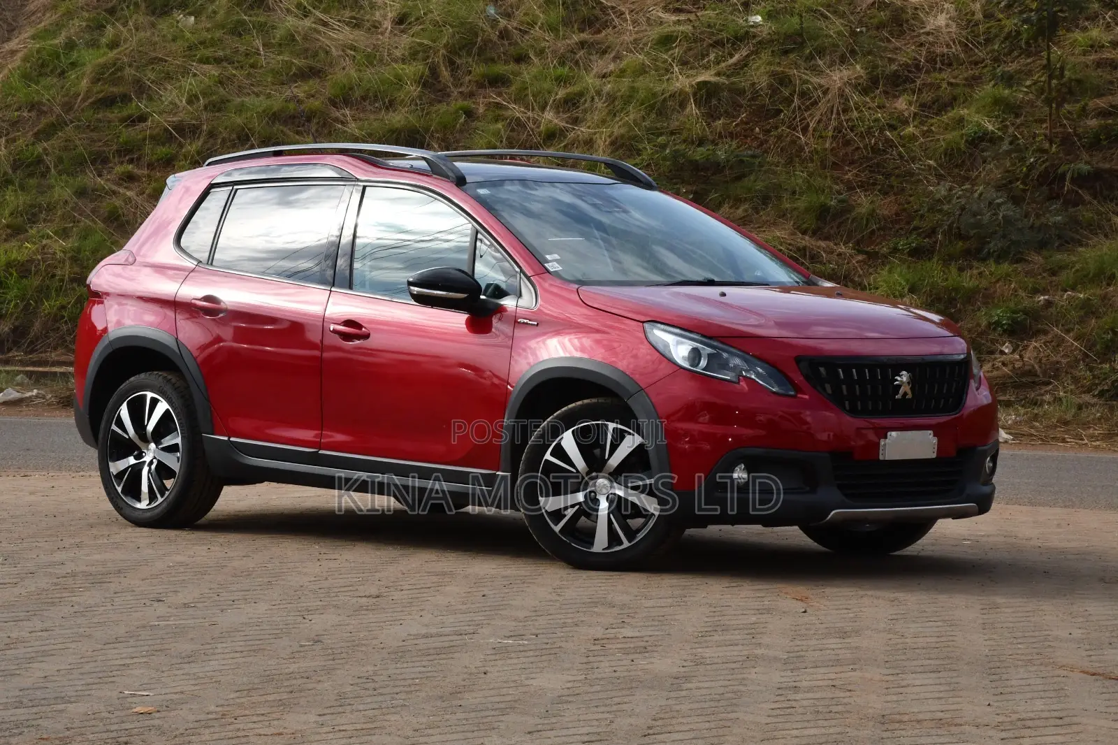 Peugeot 2008 2019 Red