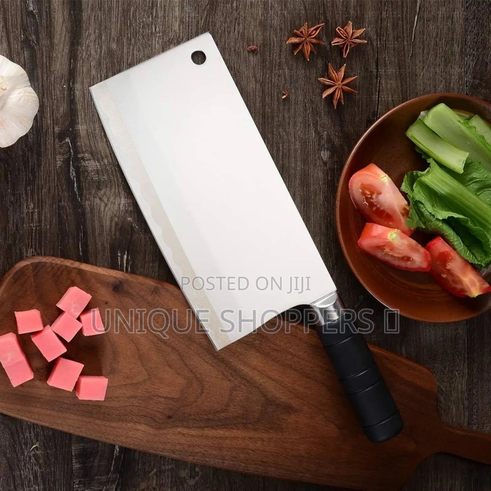 Bone Cleaver Knife 30cm Long, 7cm Width, Handle