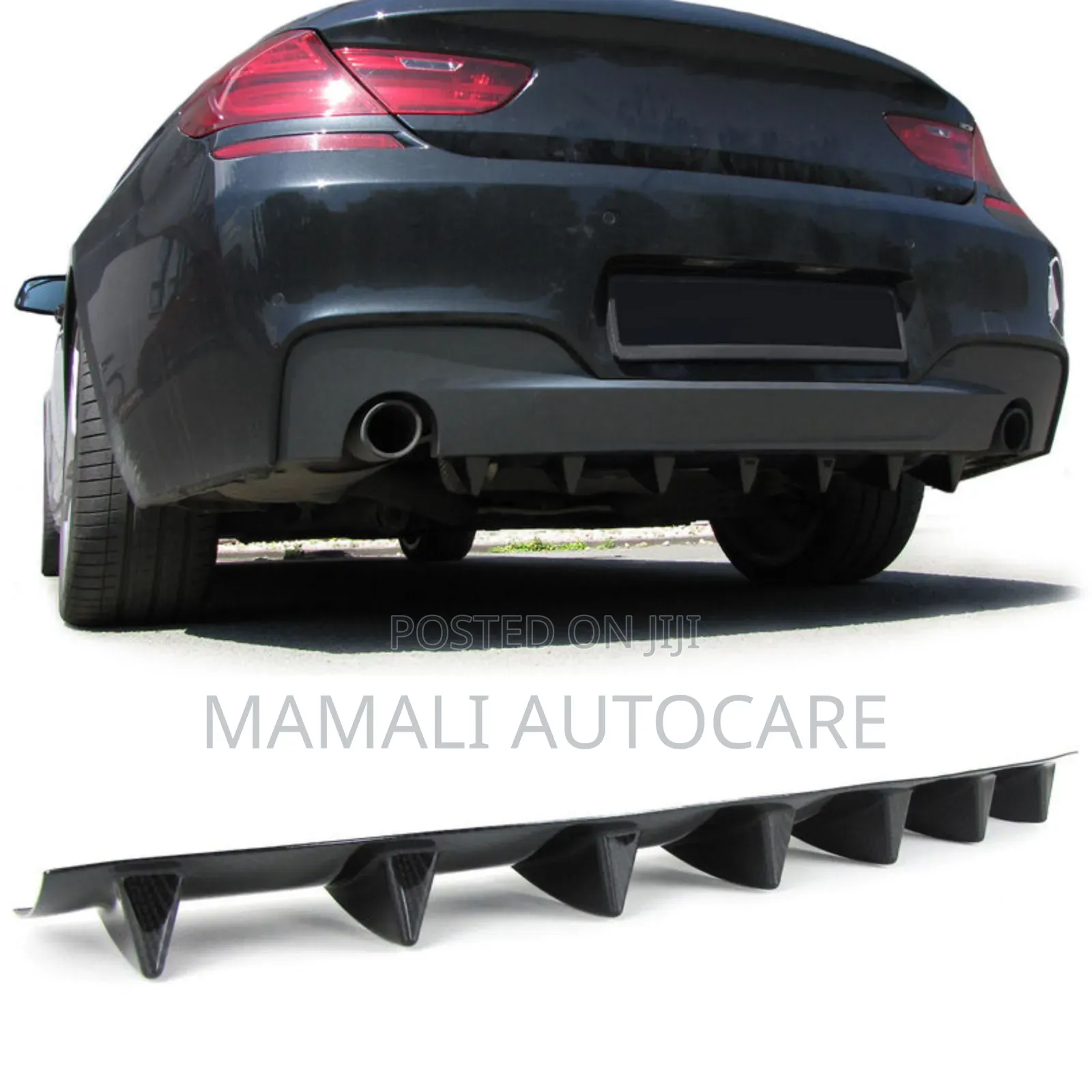 Universal 7 Fin Rear Bumper Diffuser