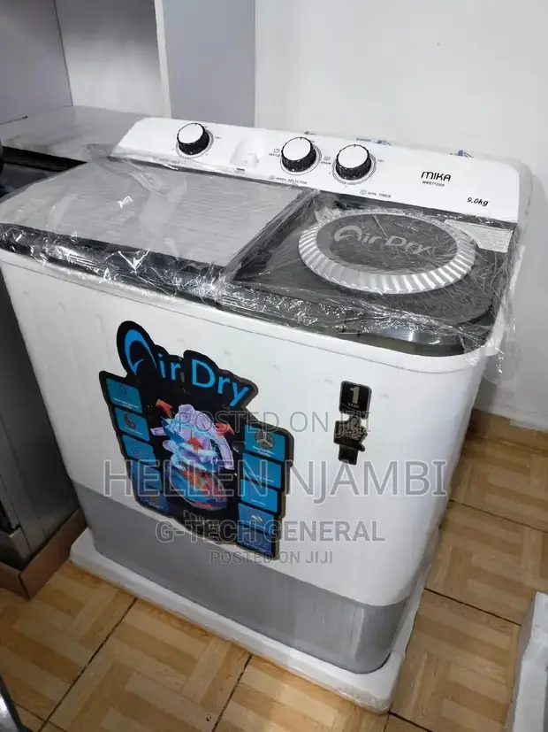 Mika Twin Tub 9kg Top Load Washing Machine