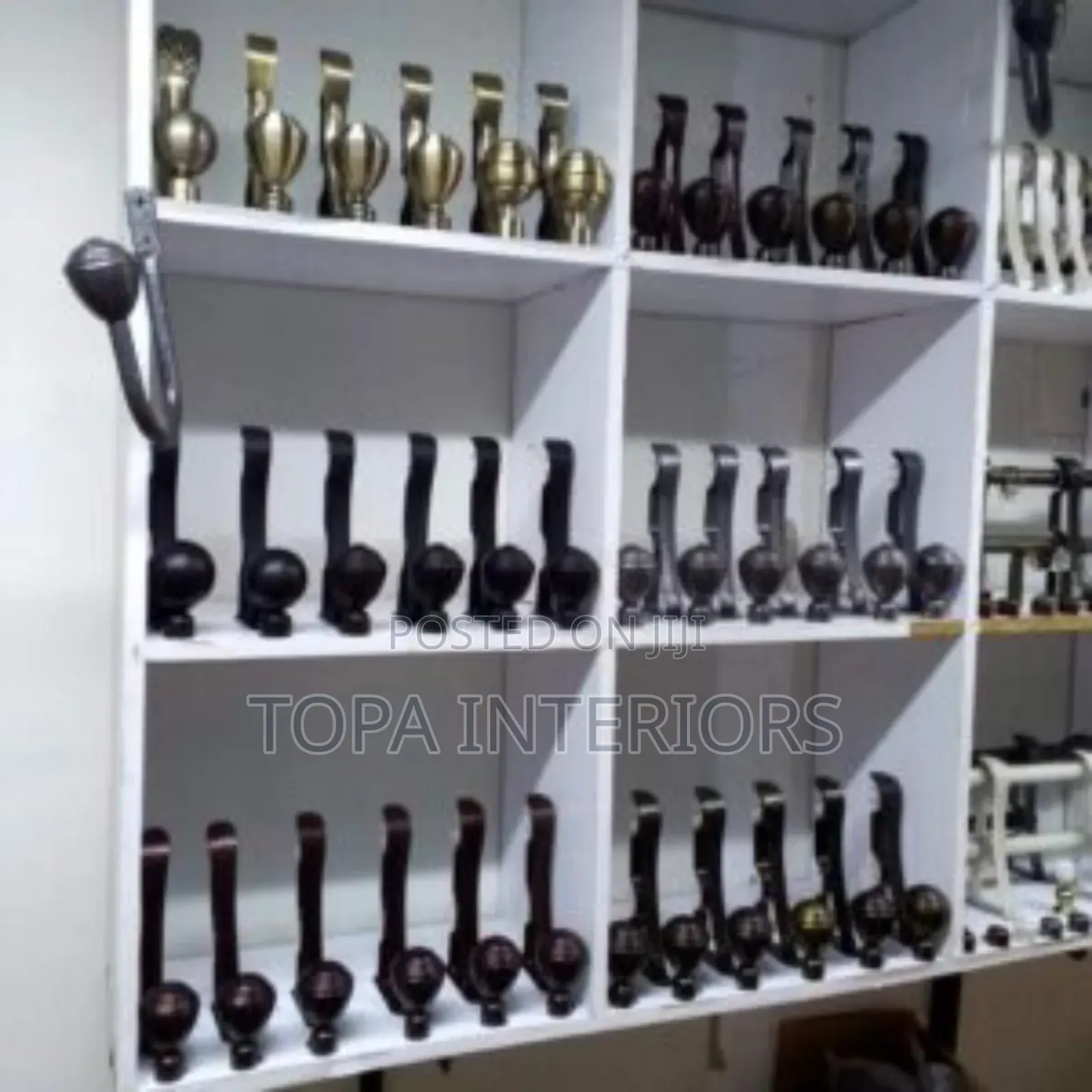 Strong And Durable Powder Coated Curtain Rods Brackets