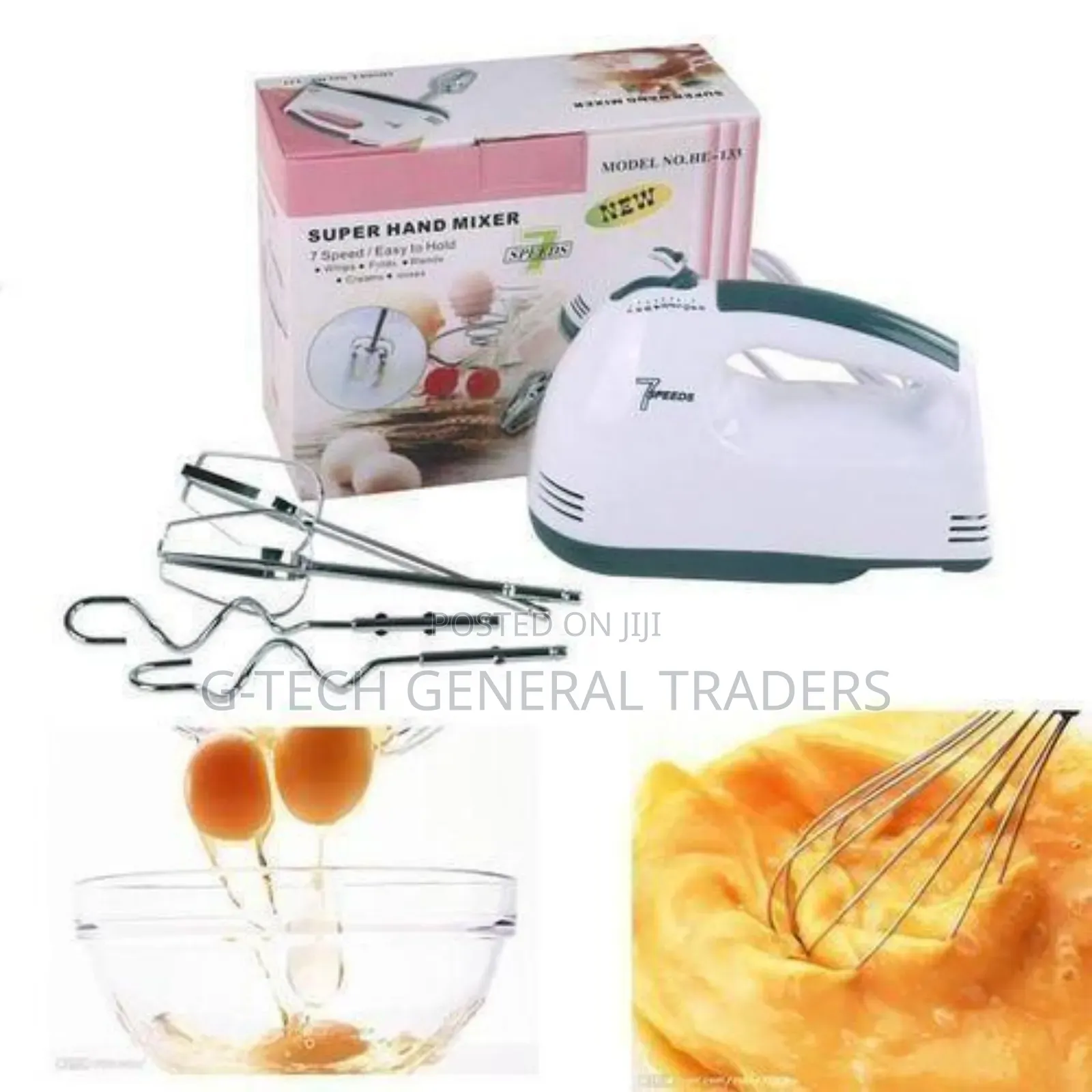 Generic Scarlet 7 Speed Hand Mixer