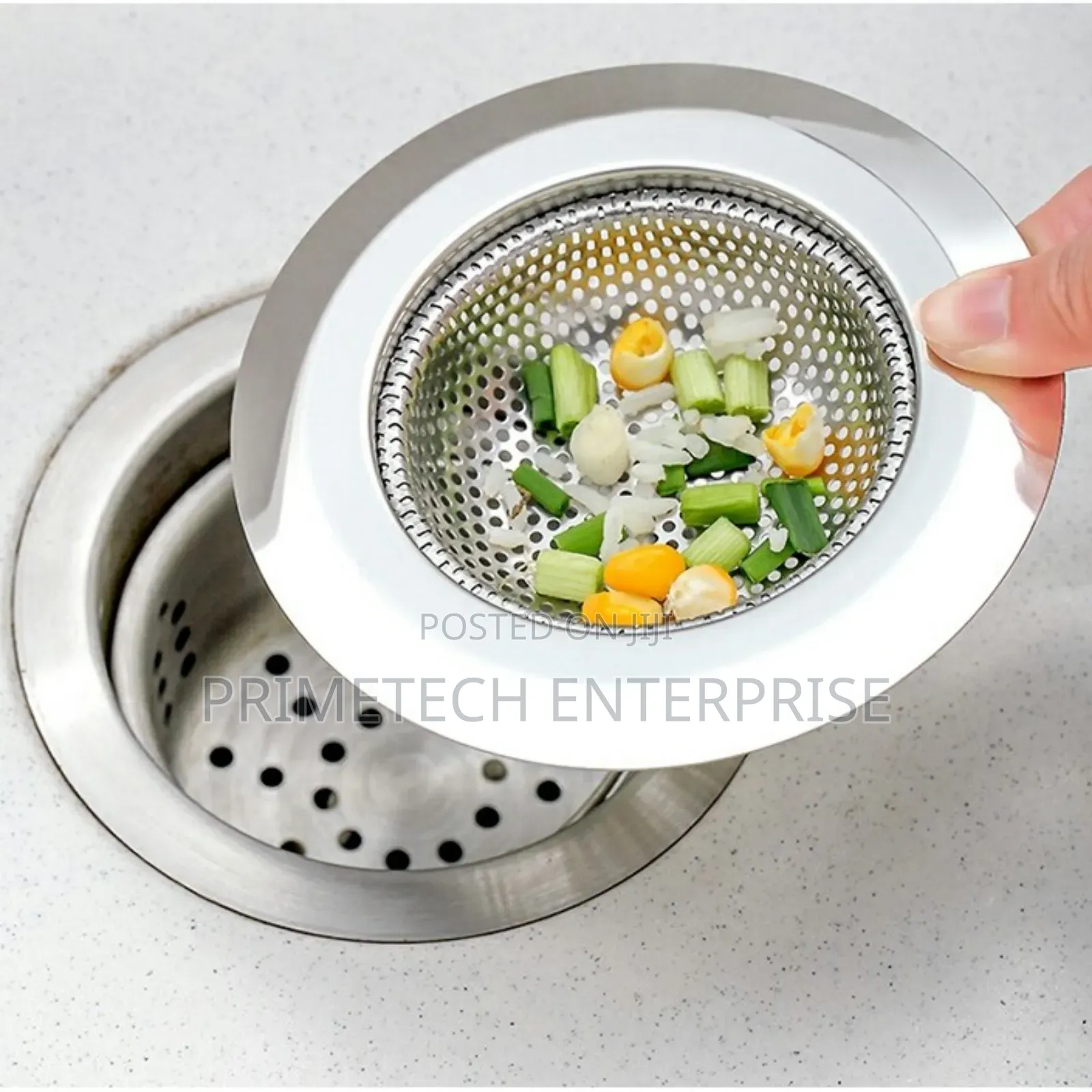 Sink Garbage Strainer-Stainless Steel
