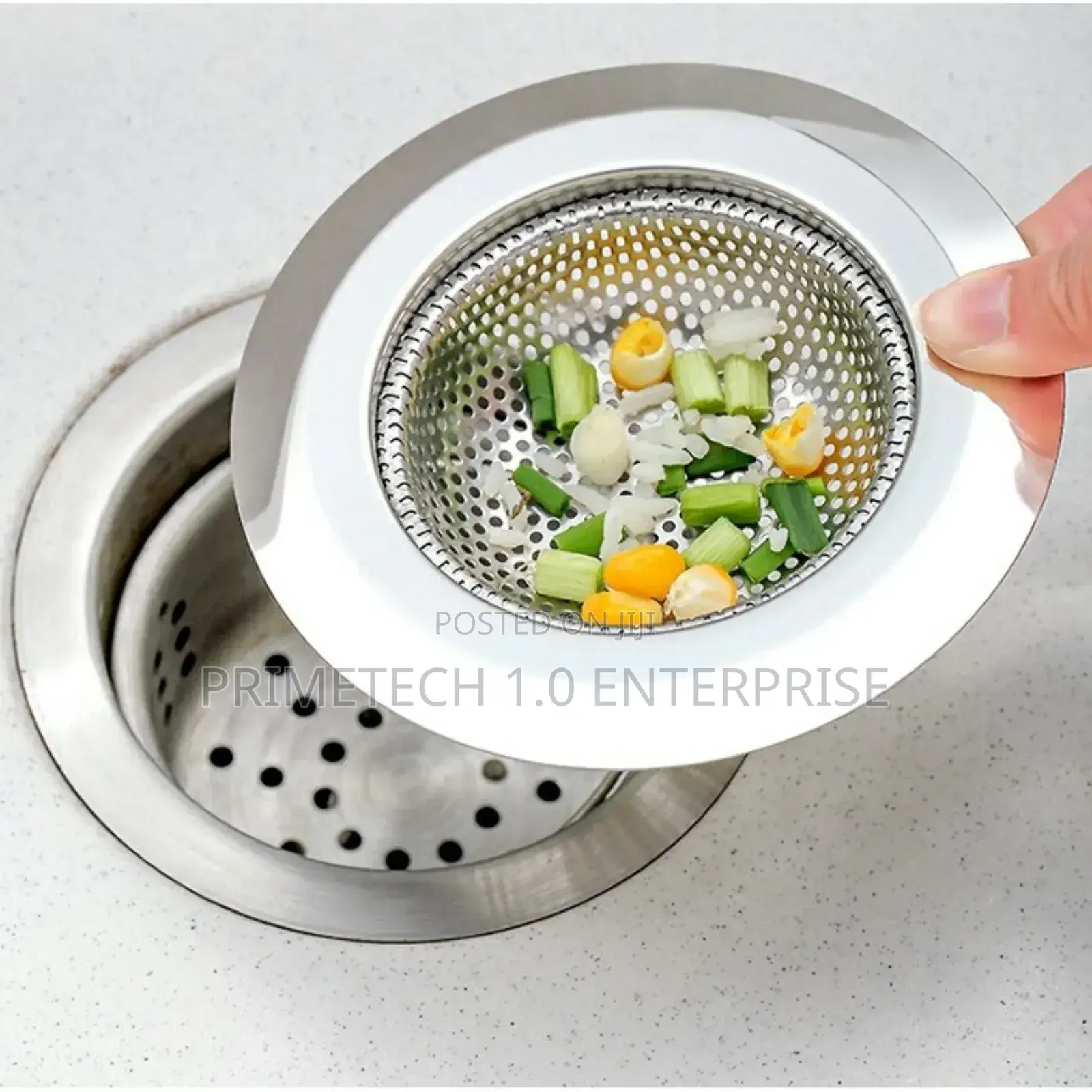 Sink Garbage Strainer-Stainless Steel