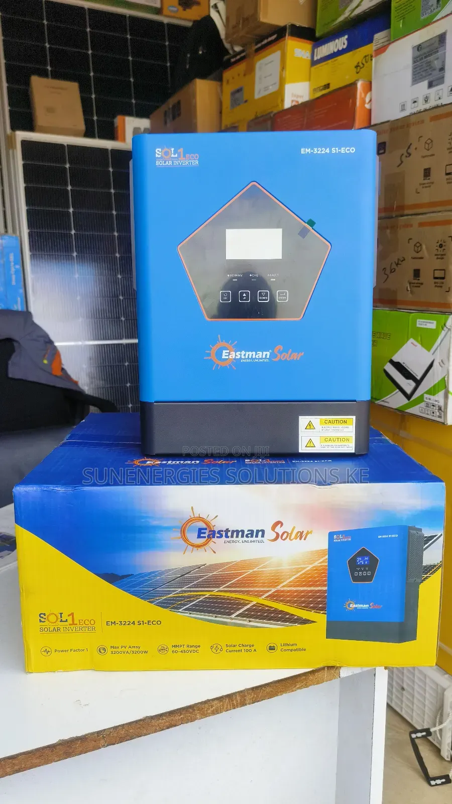 3.2kw 24vdc Eastman Hybrid Solar Inverter