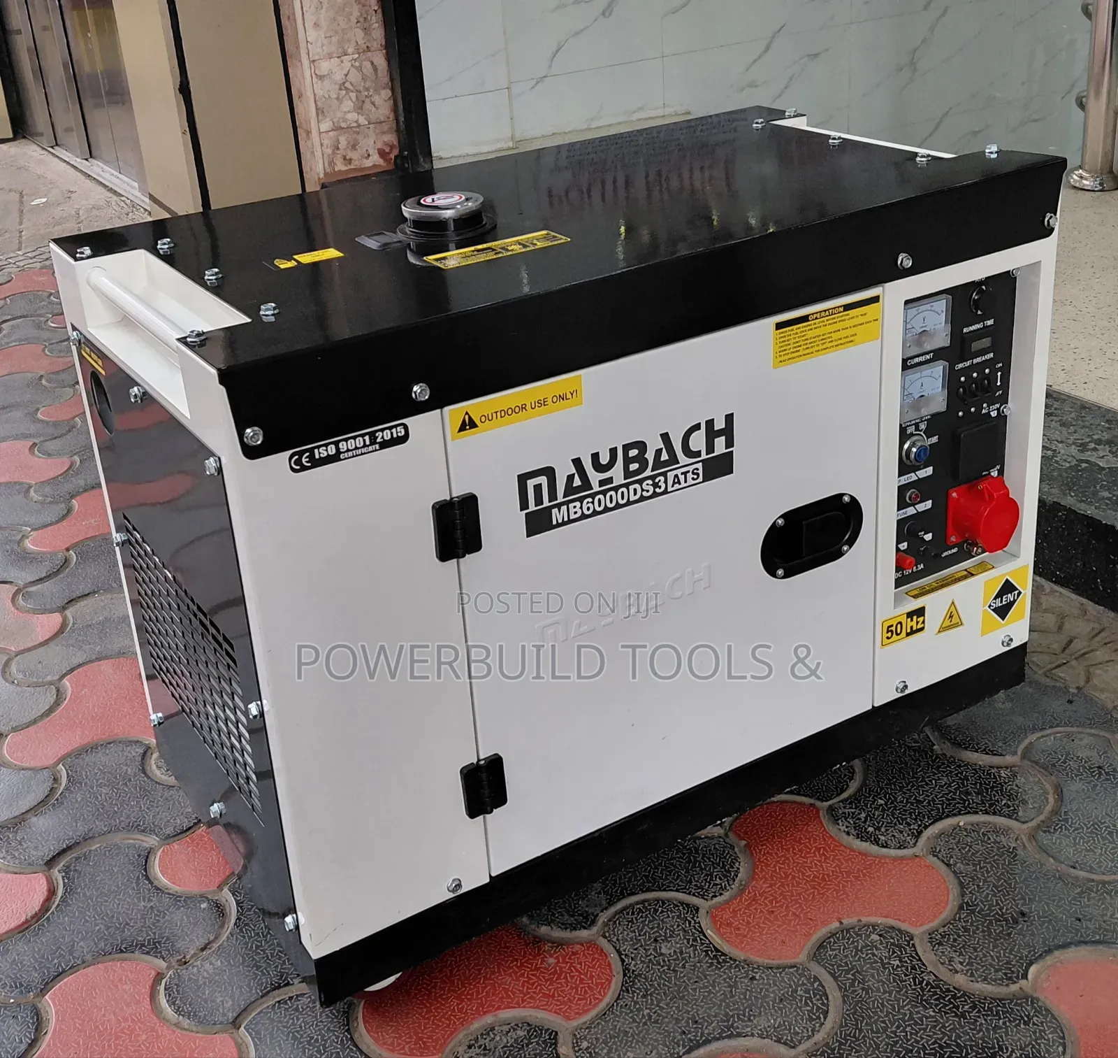10kva Maybach Germany Silent Diesel Generator Adg12000