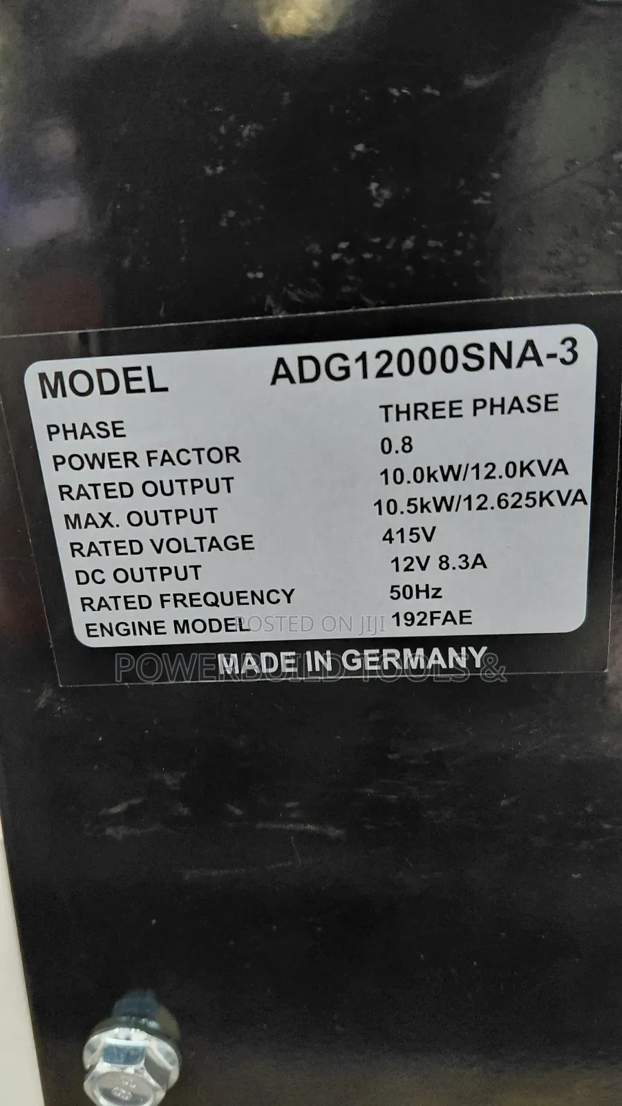 10kva Maybach Germany Silent Diesel Generator Adg12000