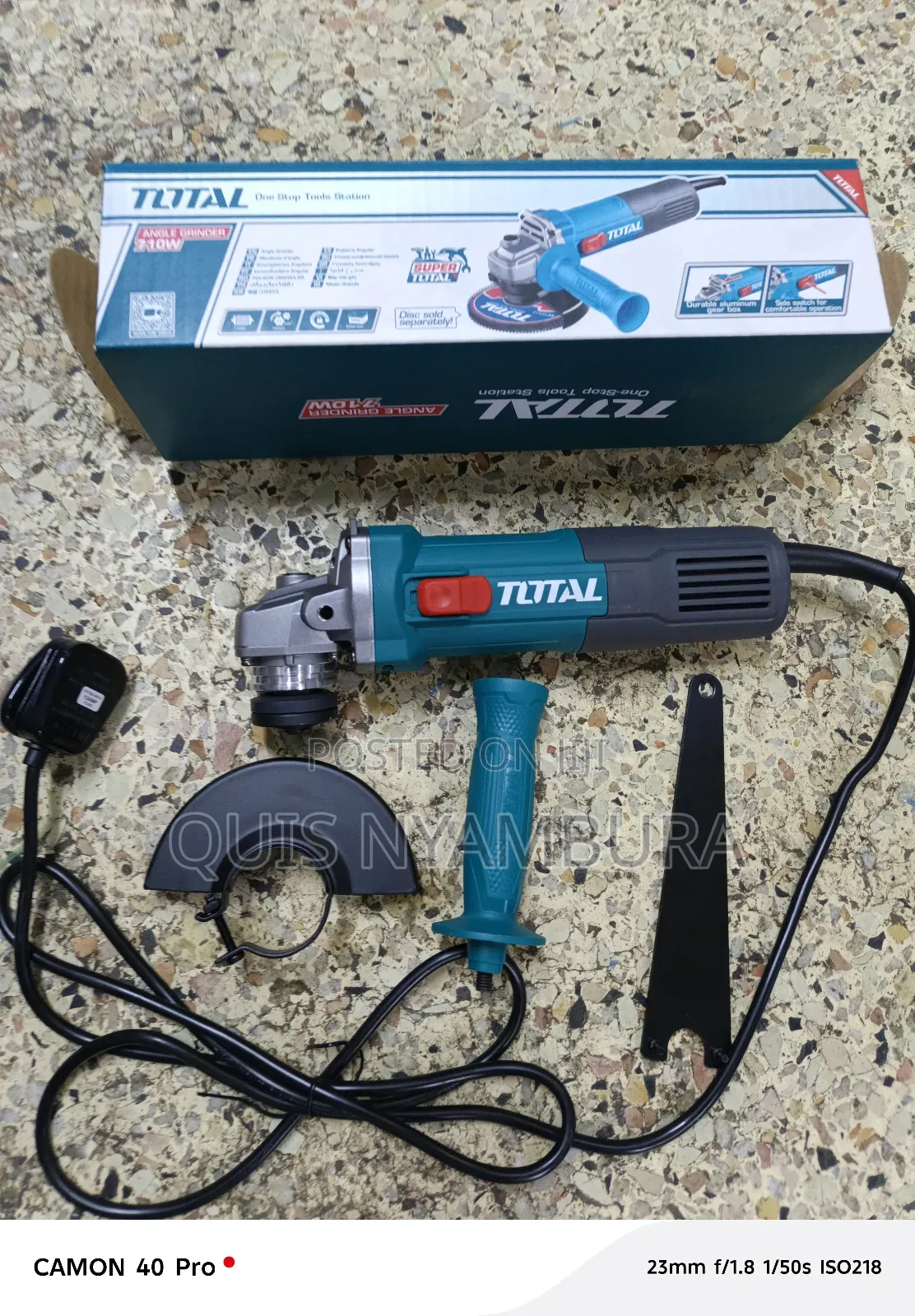 Total Grinder/ Electric Angle Grinder Machine 710w