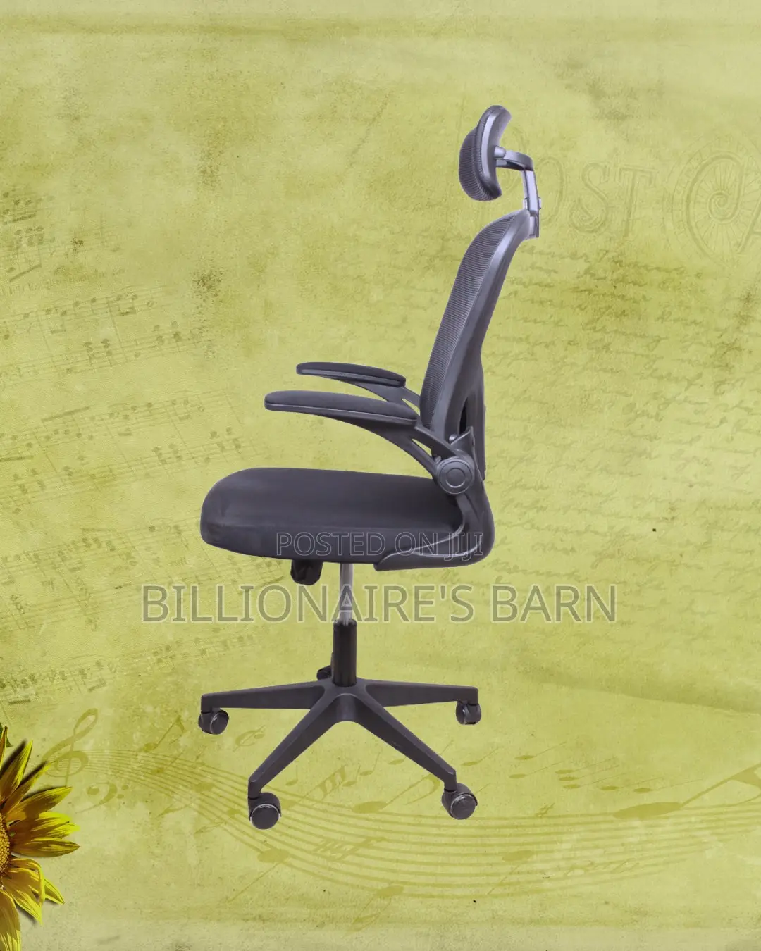 Imported Grey Ergonomic Office Chair — All-Day Comfort