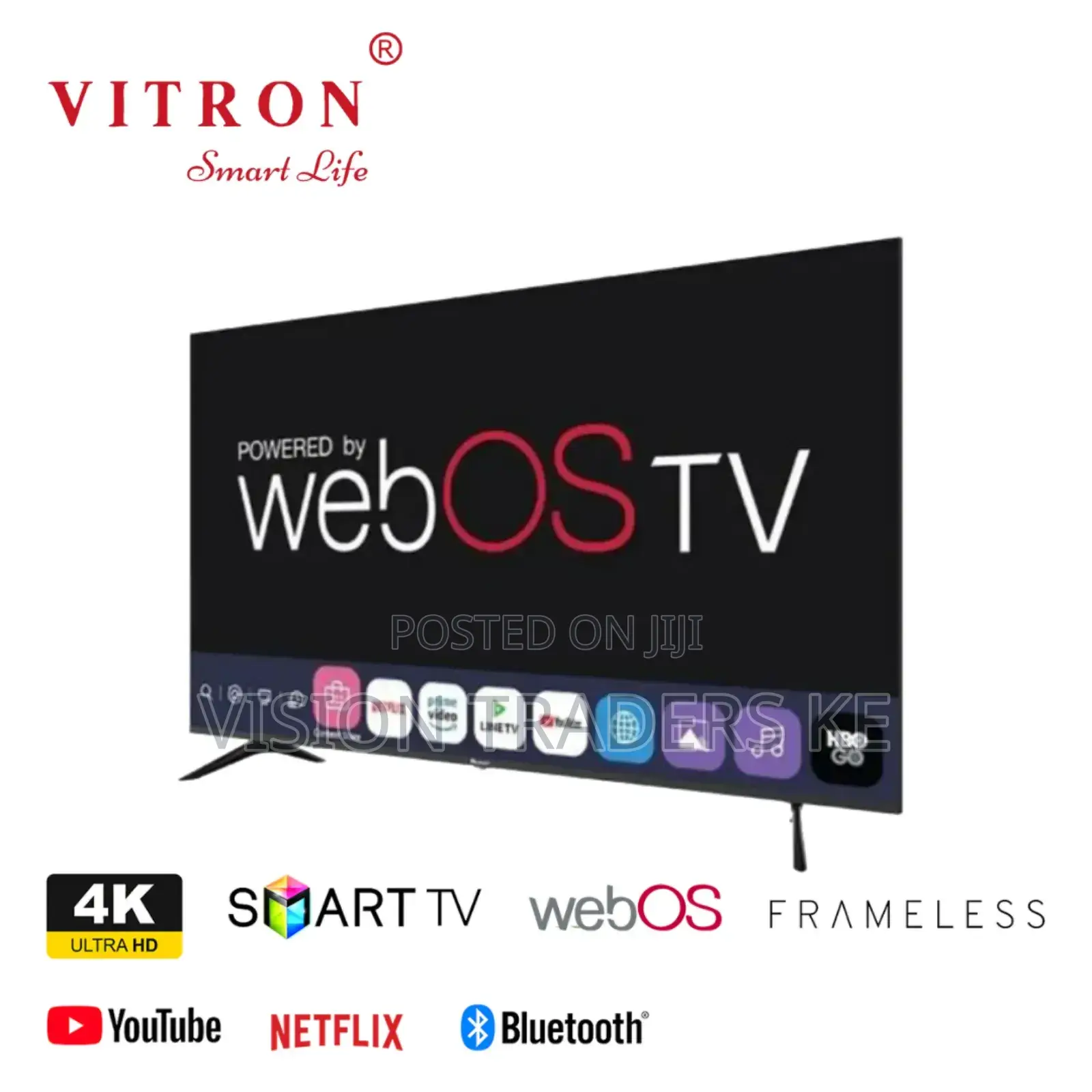 Vitron 55 Smart Tv Htc5588uswo Smart Webos Tv With Bluetooth