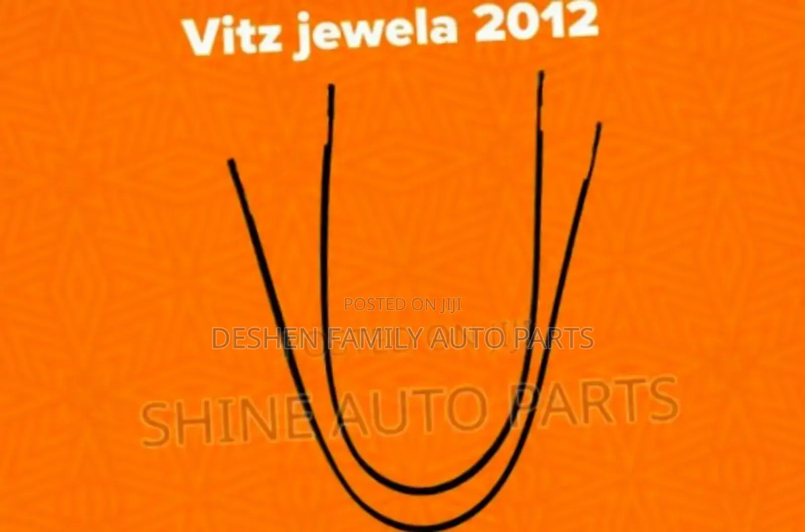 Vitz, Mark X, Hilux, Probox, Wish, Fielder, Axio Roof Moulding