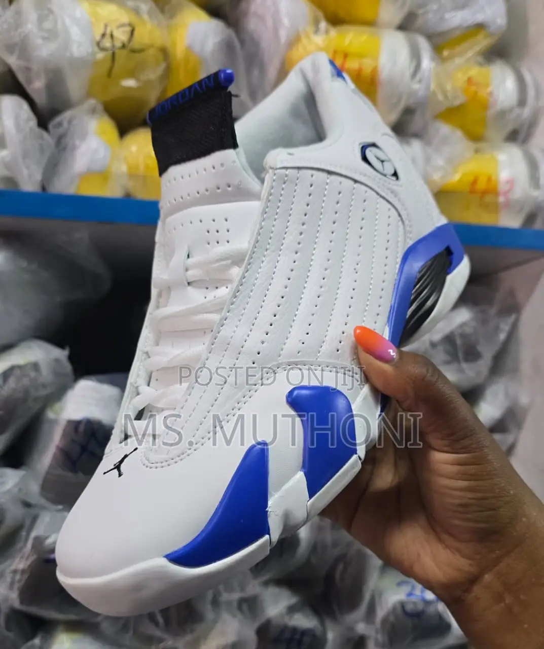Air Jordan 14 Retro "Gym Red,Retro Black ,Laney ,Hyper Royal