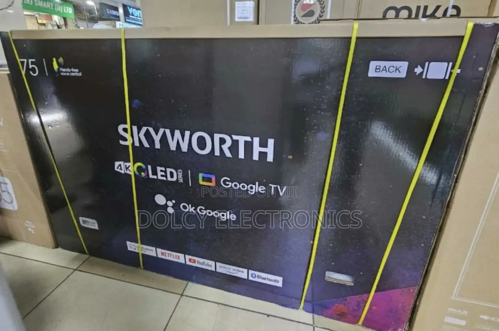 Skyworth 75 Inch Qled 4k Smart Google Tv