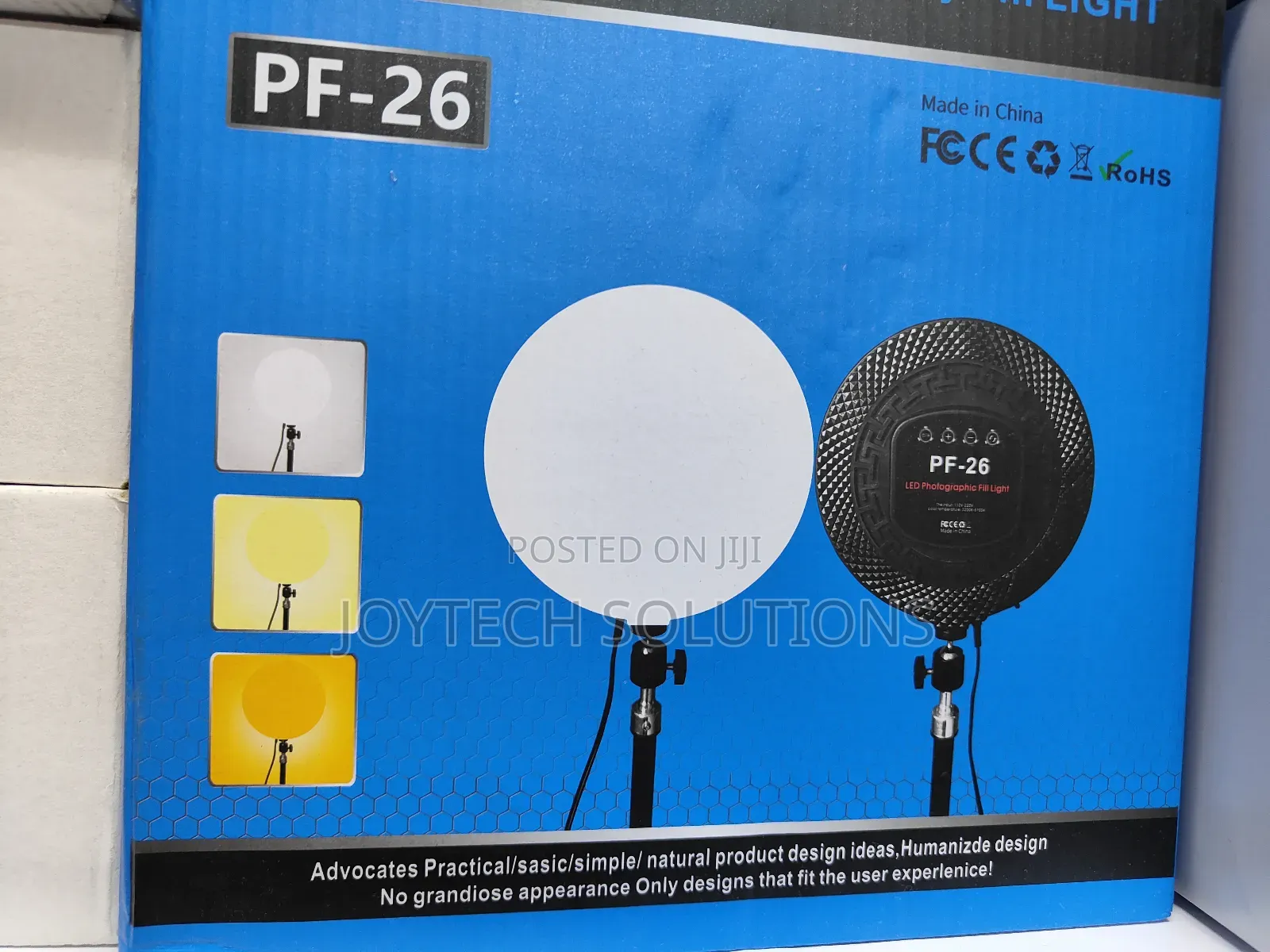 Moon Fill Light Pf 26 With Remote and 2.1 Tripod Stand ( Free Holder )