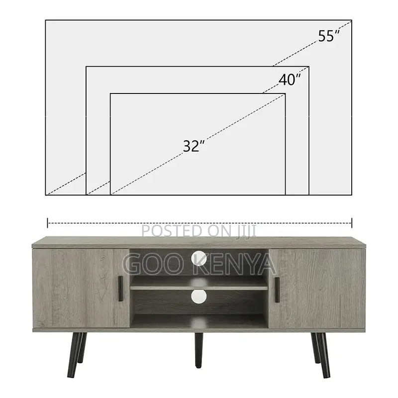 Tv Table; Modern Wooden Tv Stand With Cabinets