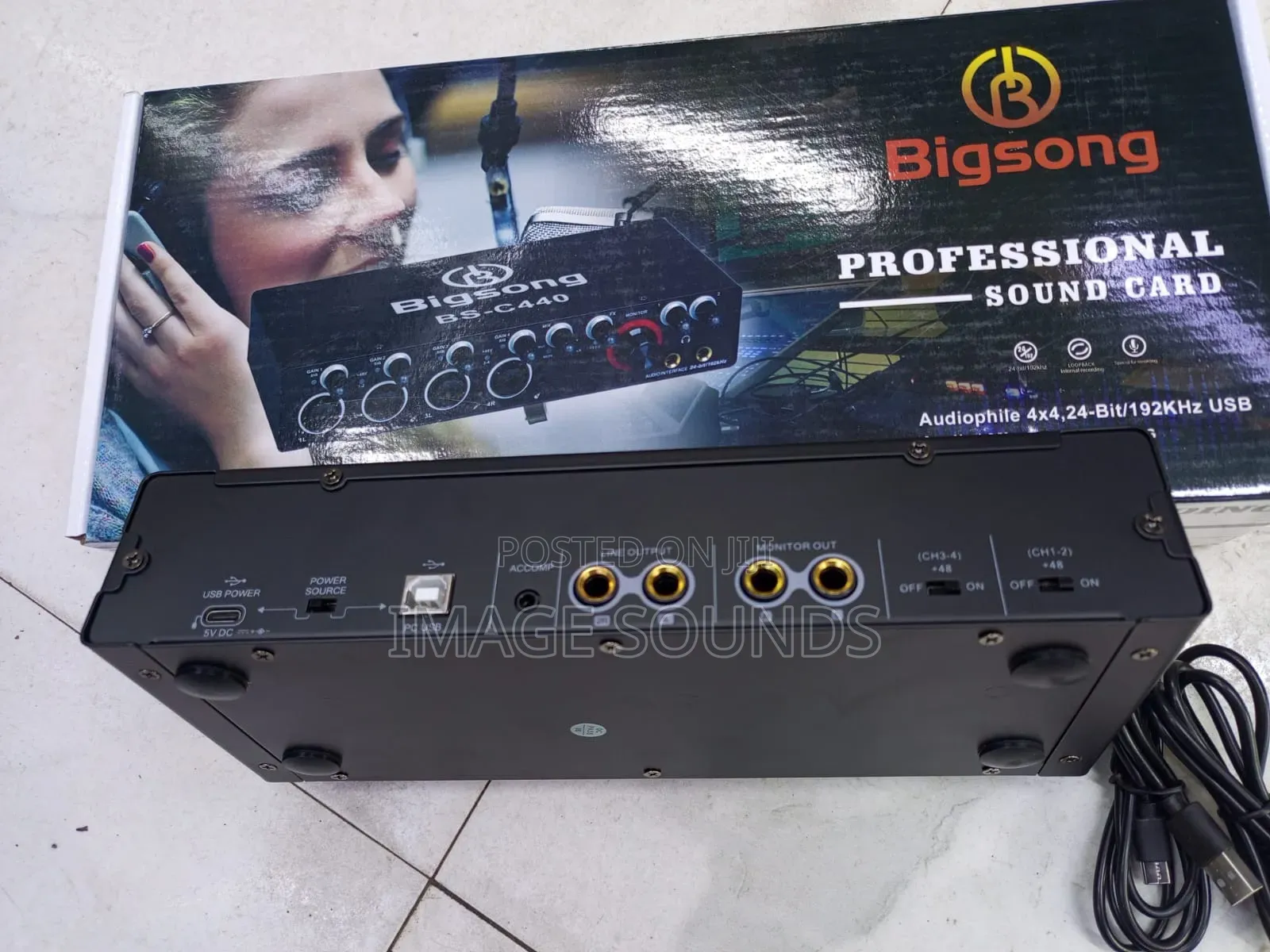 Bigsong 4i4 Usb Audio Interface (Sound Card).