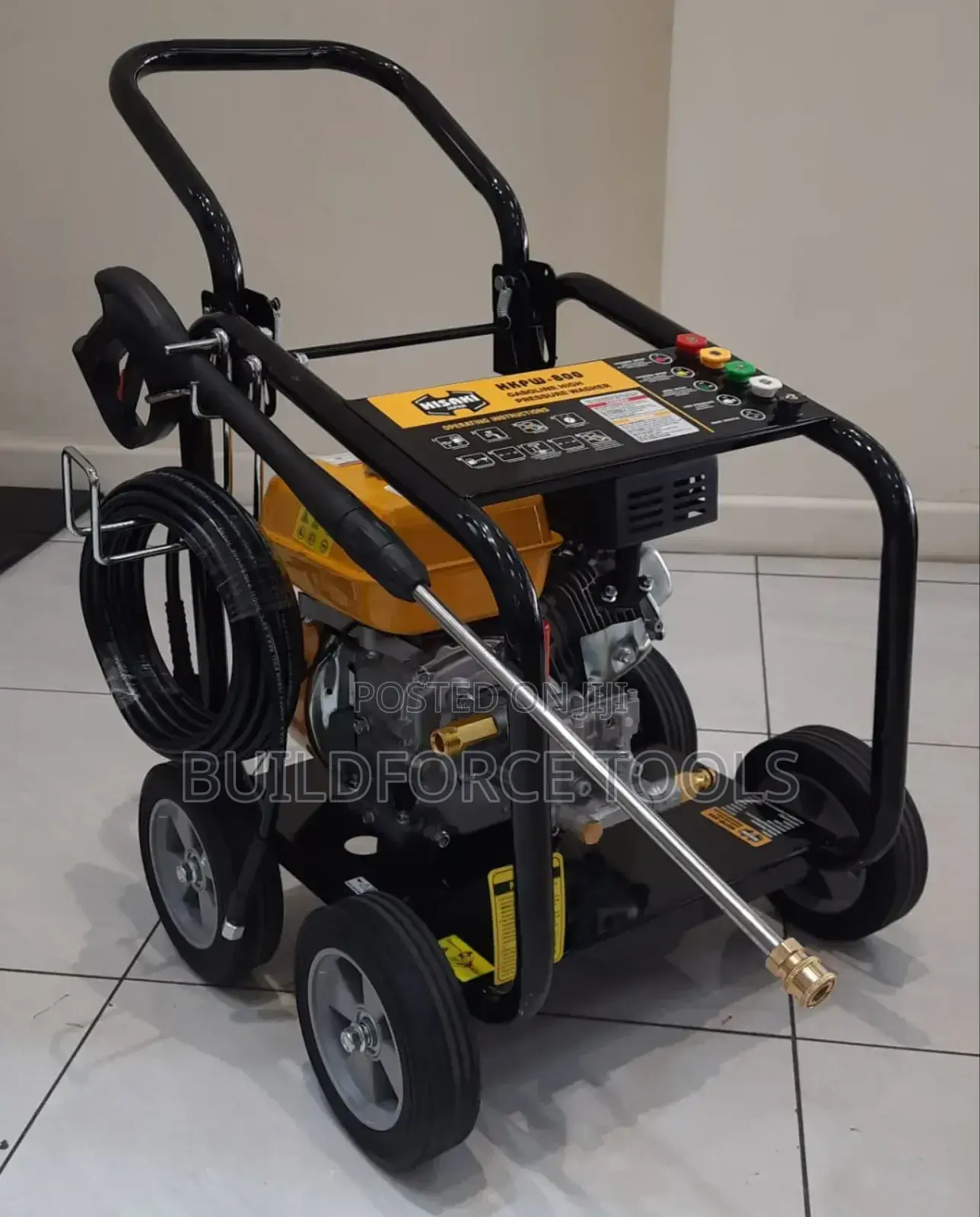 Hisaki Japan Petrol Pressure Washer 3400psi 8.0 Hp