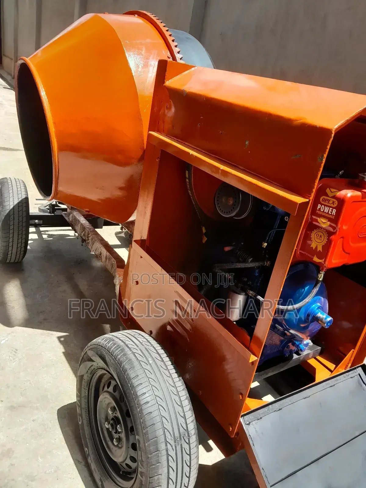 Titan Concrete Mixer 8hp