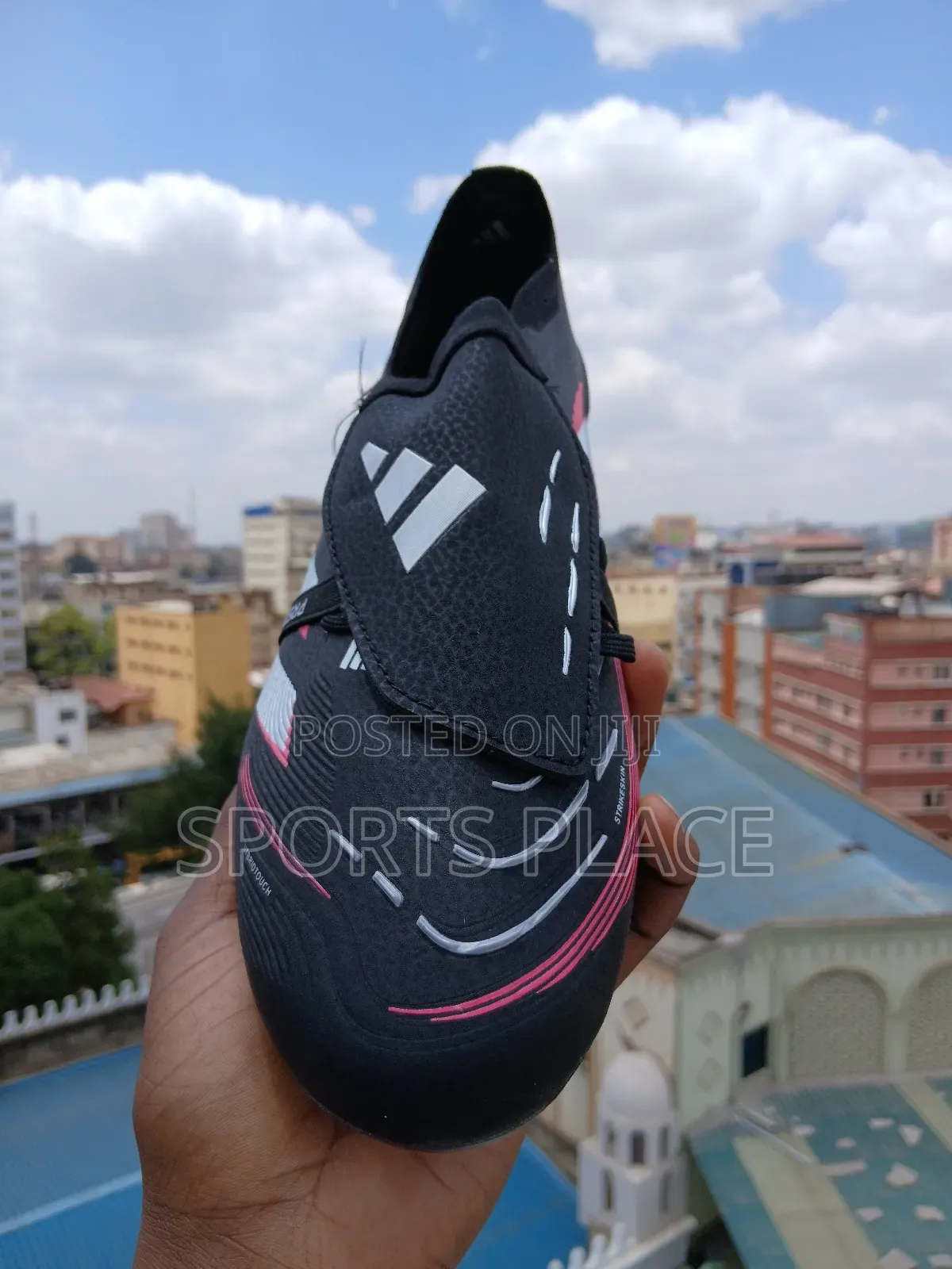 Fresh New Adidas Predator Dark Black, With Tongue Football Boots