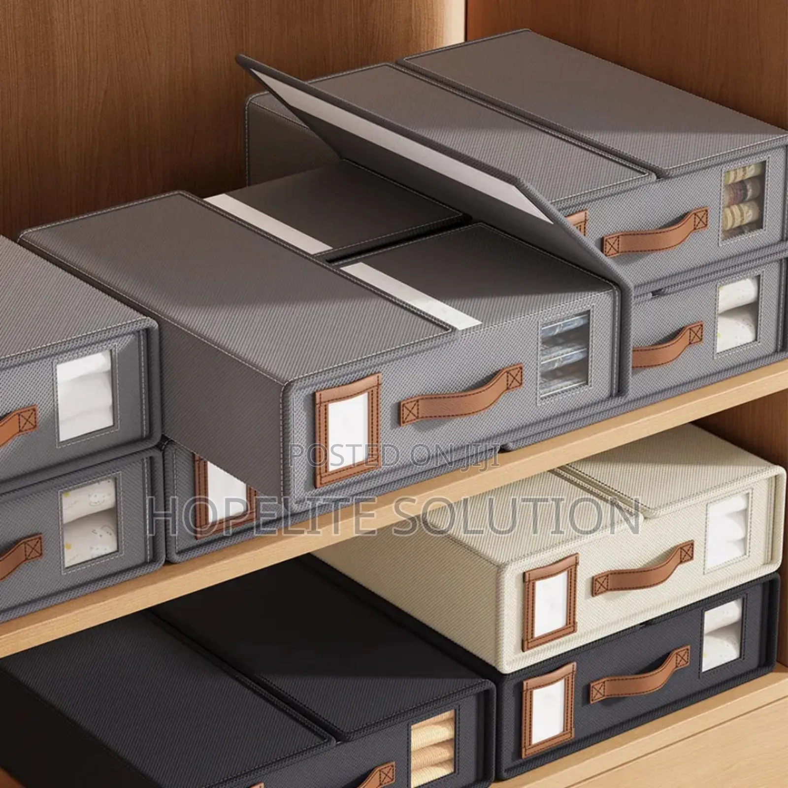 Fabric Storage Closet Organizer
