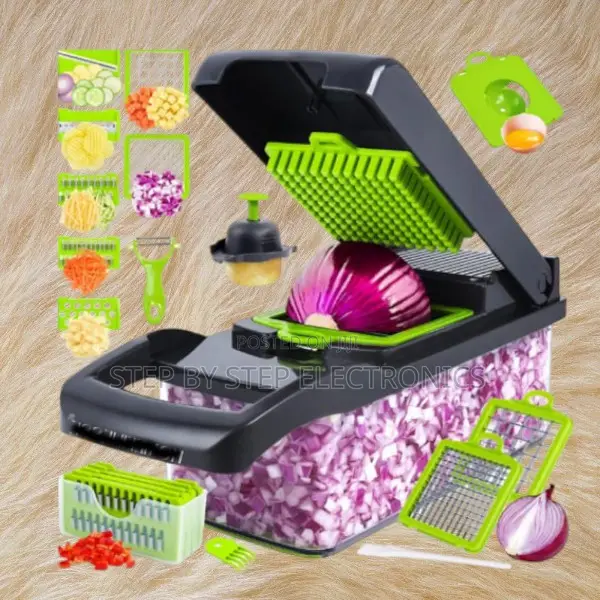 16 in 1 Multifunctional Vegetable Chopper Cutter Dicer Kitchen Tool