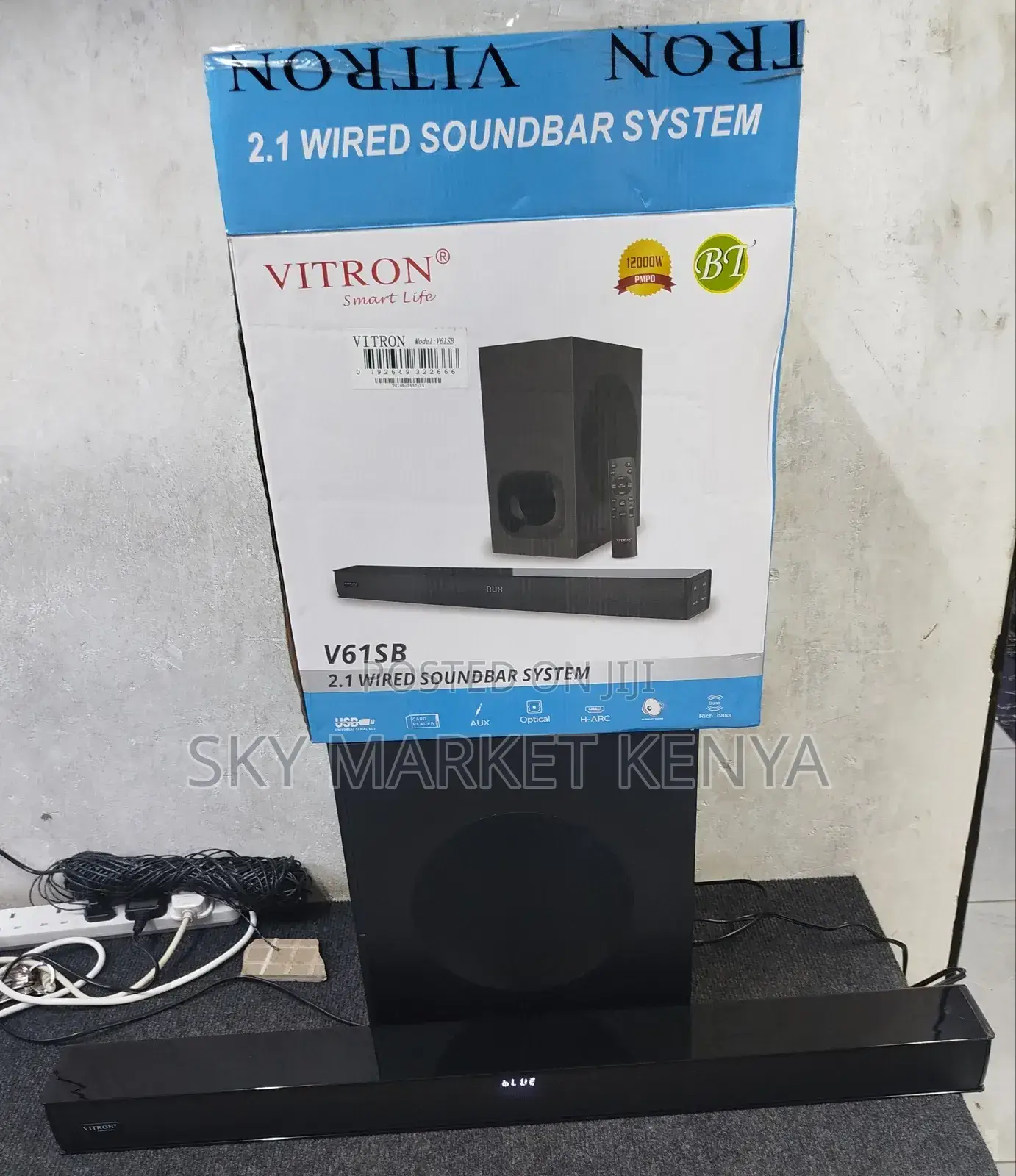 Vitron Sound Bar V61sb 2.1 Ch