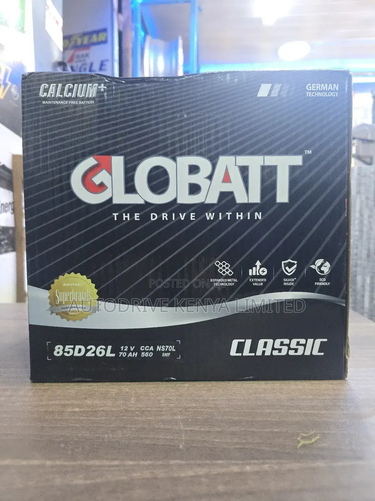Ns70 Globatt Car Battery