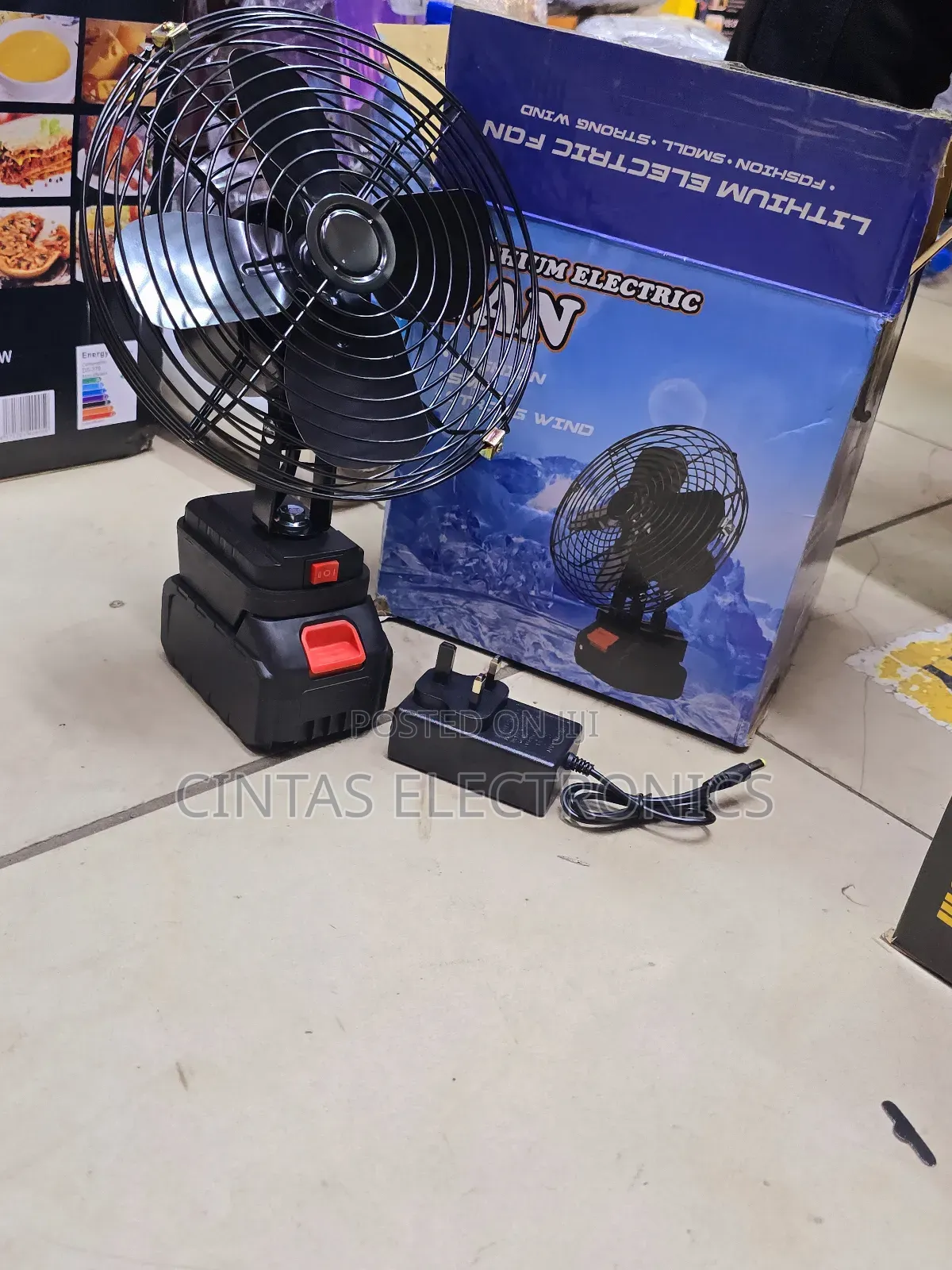 Cordless Fan