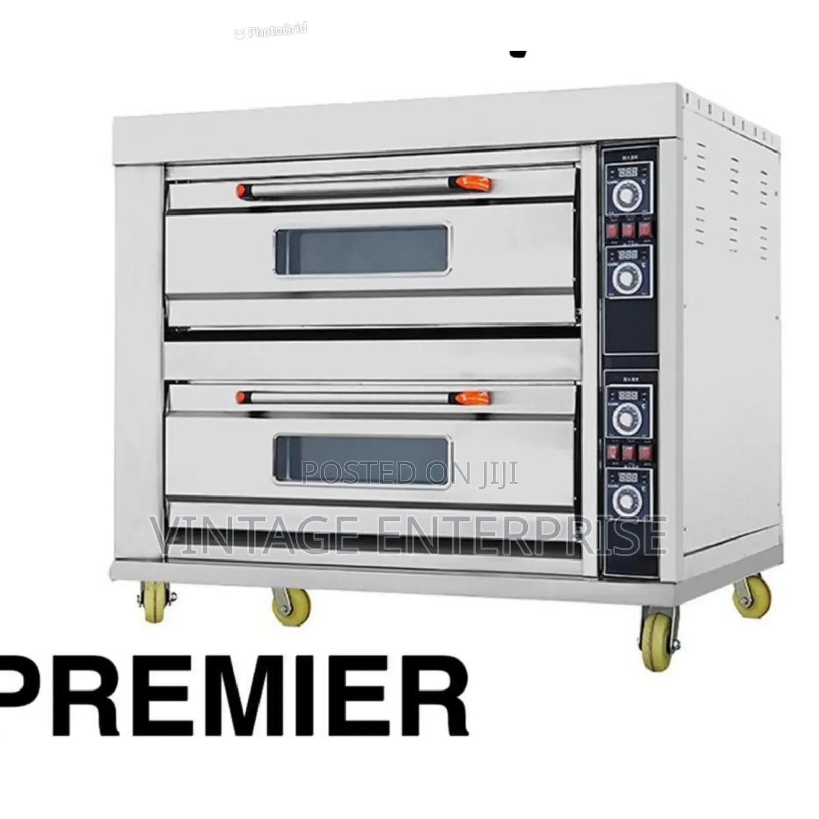 Commercial Electric Oven Two Deck Four Tray