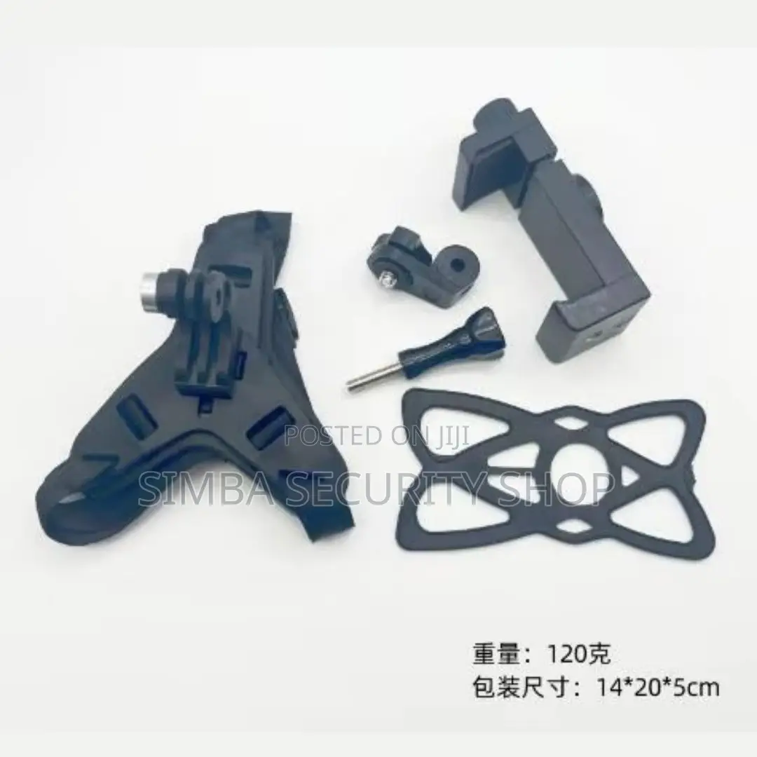 2 in 1 Helmet Chin Mount for Smart Phone Action Camera Gopro Pov