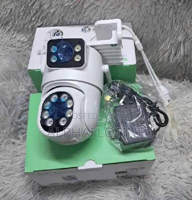 Icsee PTZ Outdoor Wifi Double Lens Camera