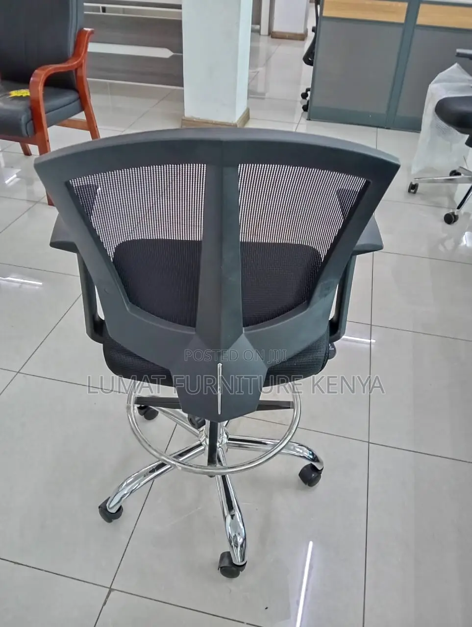 Modern High Counter Chair for Office/Reception