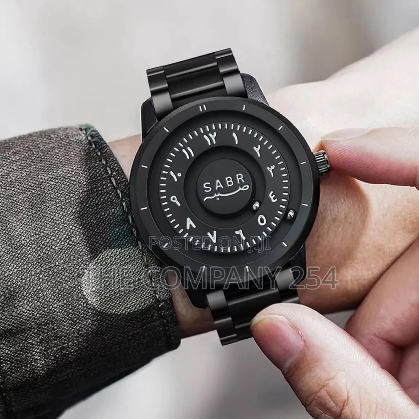 Arabic Casual Business Magnetic Stainless Metalic Strapped Watches