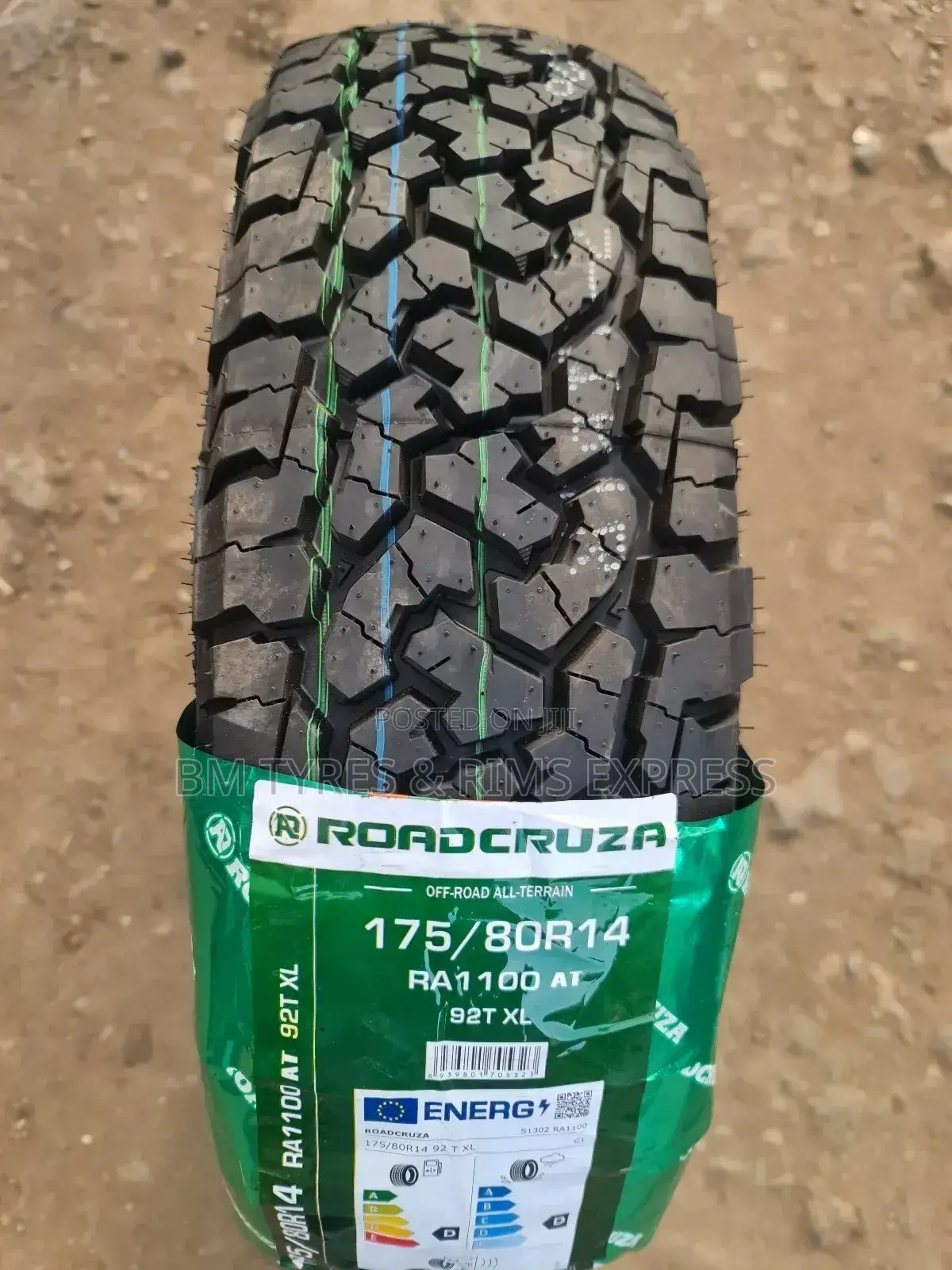 175 /80 R14 Roadcruza Tyres (All Terrrain) Ra1100