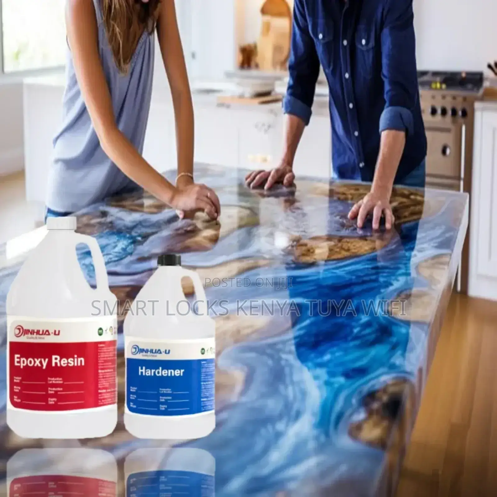 Crystal Clear Liquid Epoxy a and B Deep Pour Epoxy Resin and Hardener