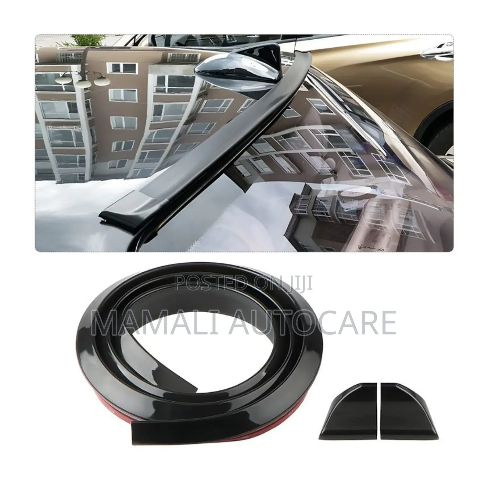 Universal Black Car Rubber Spoiler/Flexible Car Rubber Spoiler