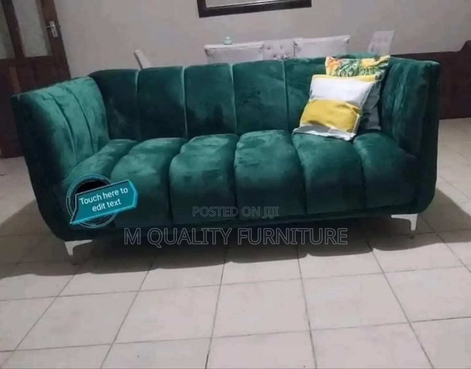 Green 2 Seater Quality Sofas