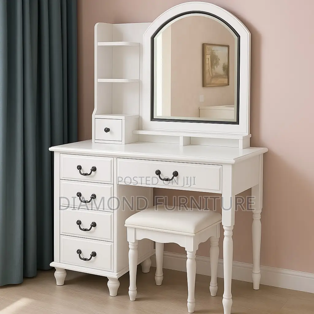 Home Furniture; Compact Vanity Dressing Table For Stylish Bedrooms