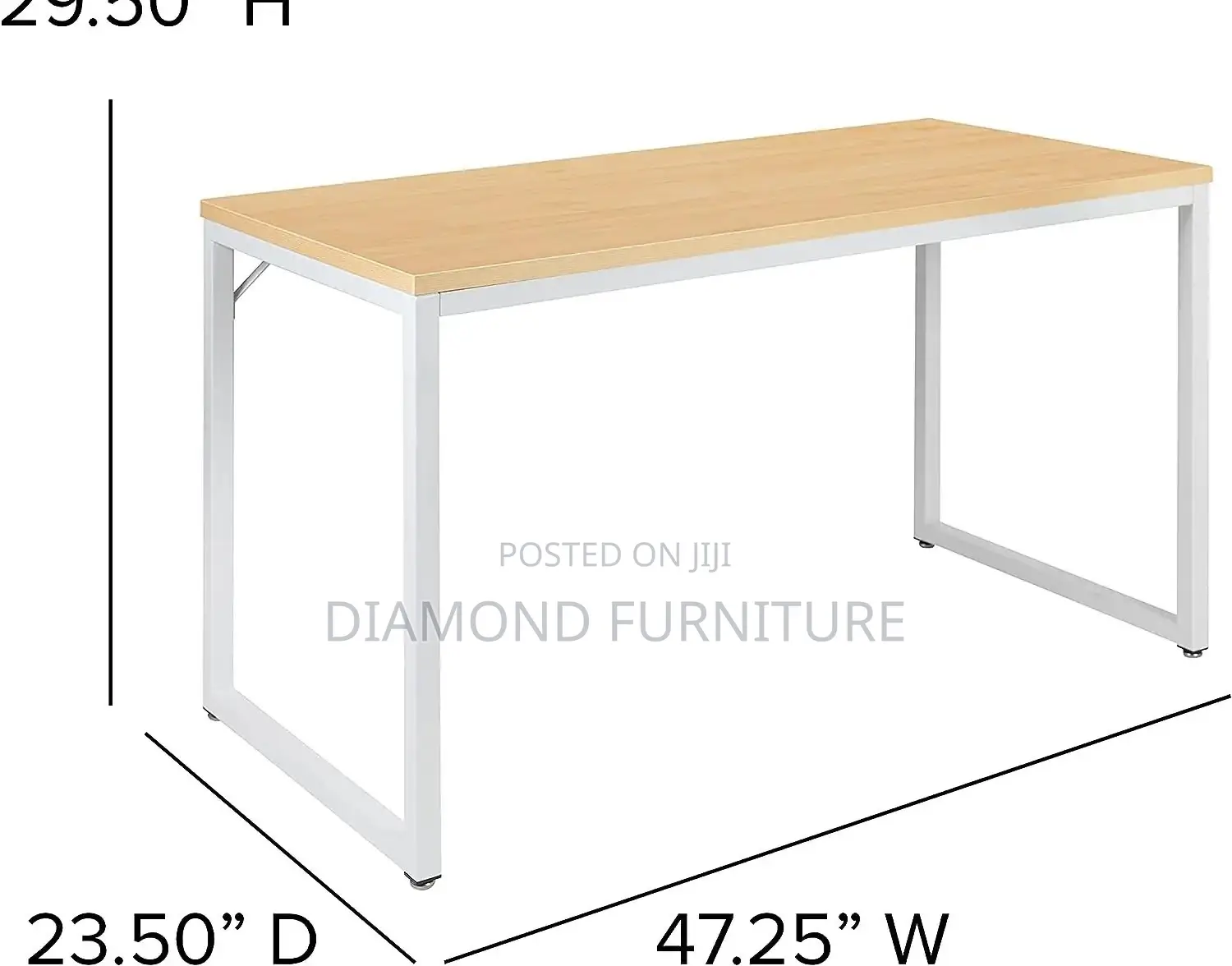 Office Furniture; (120cm) Generic Computer Table for (Home and Office)