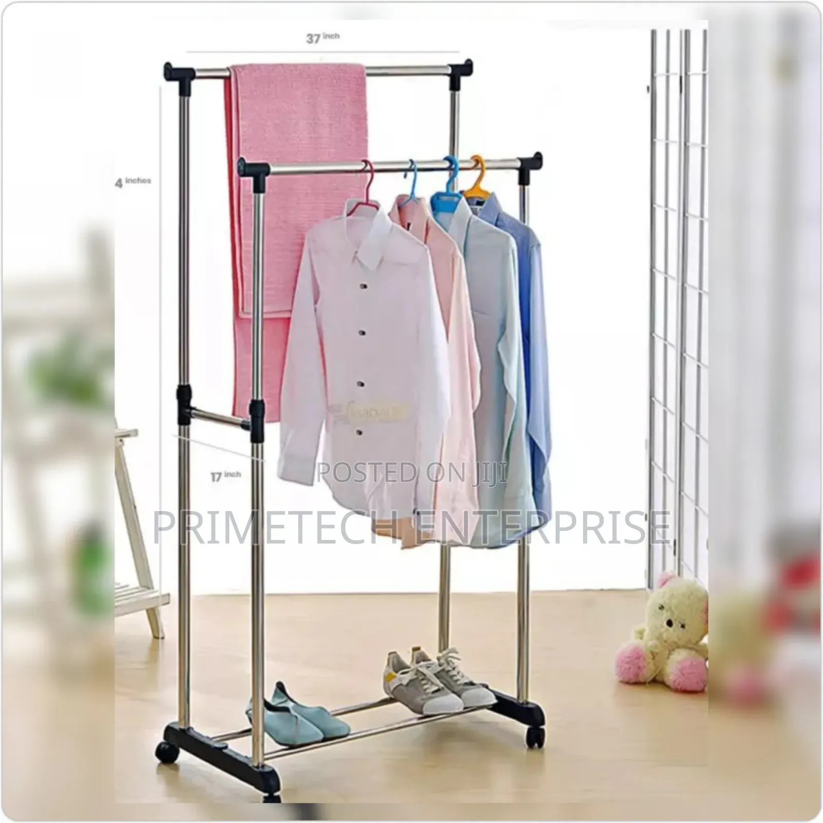 Stainless Steel Coat Rack