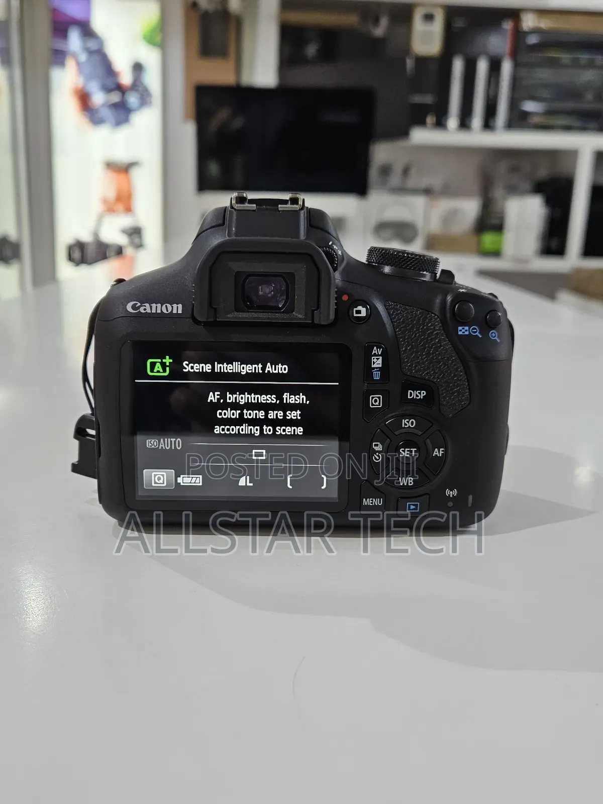 Canon Eos Rebel T7 DSLR Camera With 75-300mm Lens | Built-in Wi-Fi