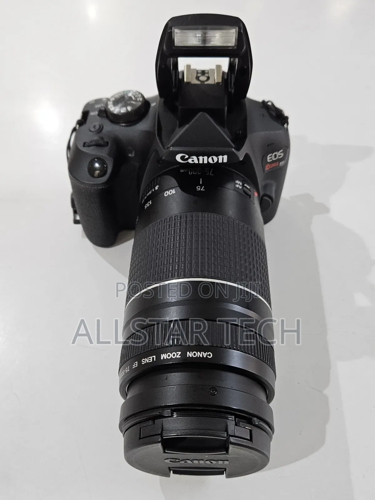 Canon Eos Rebel T7 DSLR Camera With 75-300mm Lens | Built-in Wi-Fi