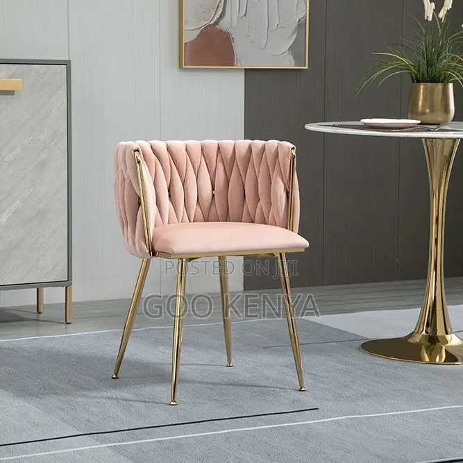 Home Chair; Velvet Single Seat Home/Dining Chair