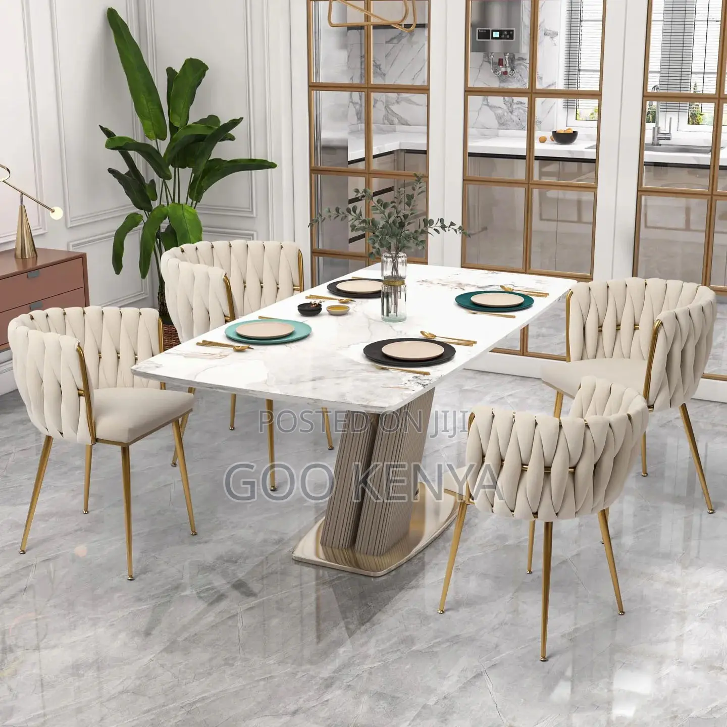 Home Chair; Velvet Single Seat Home/Dining Chair